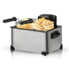 RAF deep fryer, household small electric deep fryer, electric deep fryer, commercial fried dough stick and French fries machine, street stall skewer pot, constant temperature R.5249 Item Picture